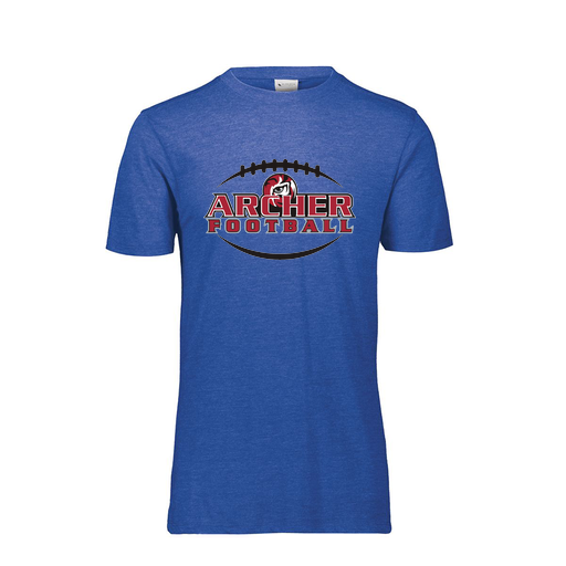[FTSCUBNV-AS-LOGO2] Decker Men's Tri-Blend T-Shirt - Short Sleeve (Adult S, Navy, Logo 2)