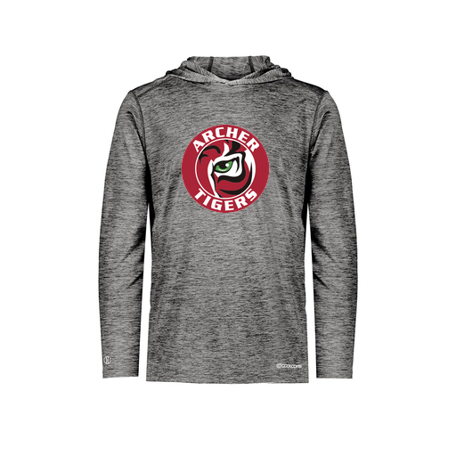 [FOLHCGBK-AS-LOGO1] Decker Men's Charge Hoodie (Adult S, Black, Logo 1)