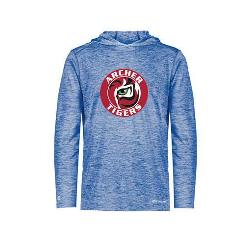 [FOLHCGRY-AS-LOGO1] Decker Men's Charge Hoodie (Adult S, Royal, Logo 1)